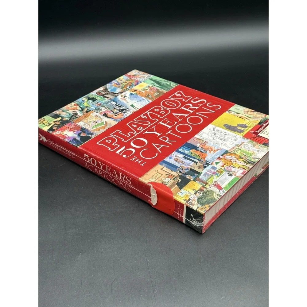 Playboy‎ 50 Years The Cartoons Book 2004 Hardcover, Sealed